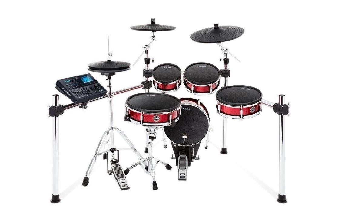 Alesis Strike Kit Eight-Piece Professional Electronic Drum Kit with Mesh Heads