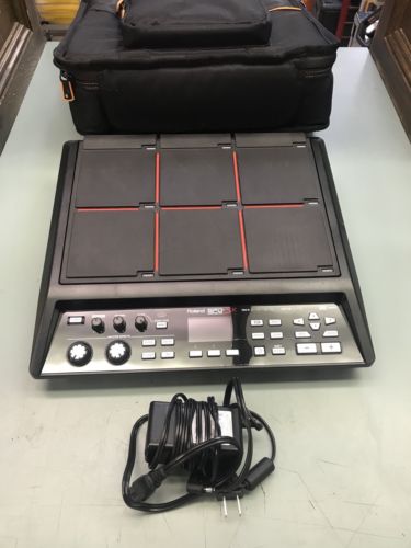ROLAND SPD-SX Sampling Percussion PAD CONTROLLER & CASE Black