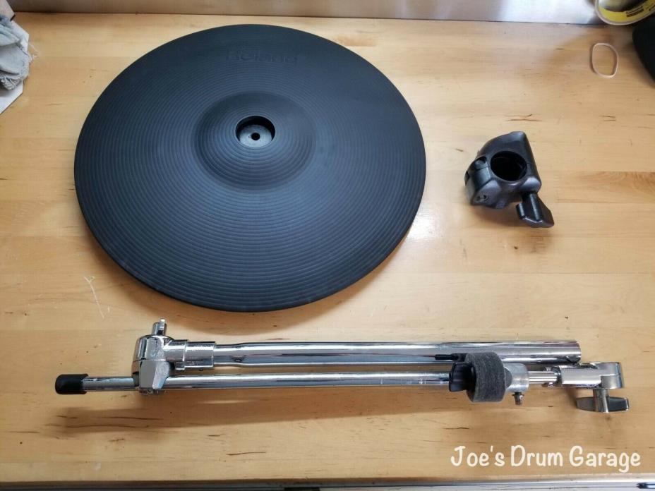 Roland CY-15R 3 Way Trigger V-Cymbal Ride V-Drum w/Cymbal Arm and Clamp Z063145