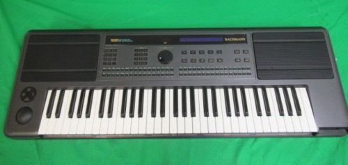 BACHMANN WS22II Key Keyboard Workstation --- *Z17*