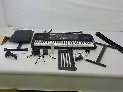 RockJam RJ761-SK - 61 Key Electronic Interactive Teaching Piano Keyboard