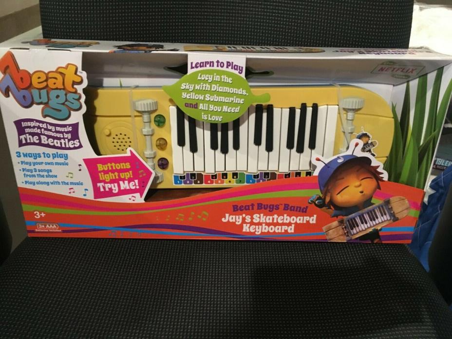 Beat Bugs Band - Jay's Skateboard Keyboard - NEW IN BOX