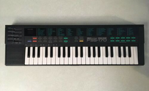 Yamaha Portasound PSS-170 Electronic Keyboard 1980S Voice Bank Synthesizer Piano
