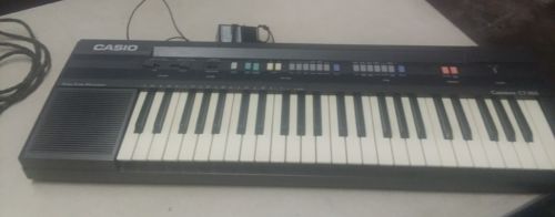 Vintage Casio Casiotone CT-360 Keyboard Works W/ Power Supply