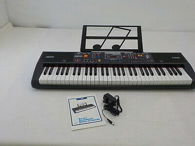 Plixio 10766396 - 61-Key Digital Electric Piano Keyboard & Sheet Music Stand