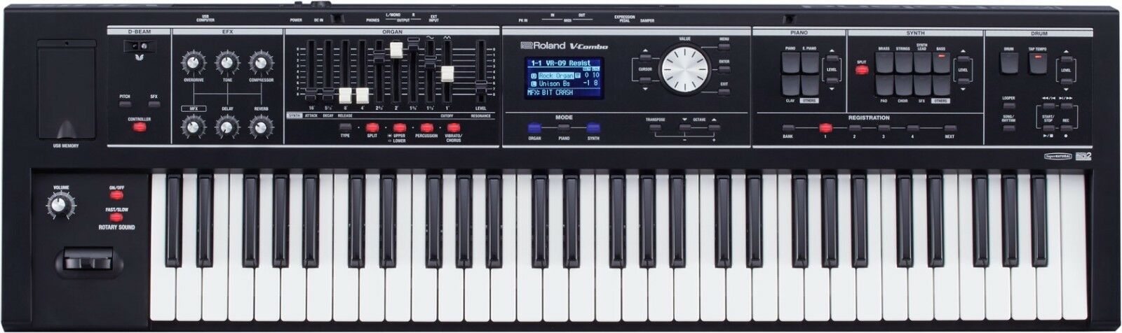 Roland V-Combo VR-09B  Performance Keyboard Organ Synth / VR 09 B  //ARMENS//