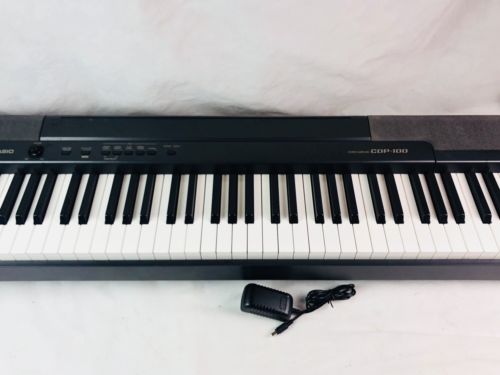 Casio CDP-100 Stereo Sampling 88-Note Weighted Hammer Action Digital Piano