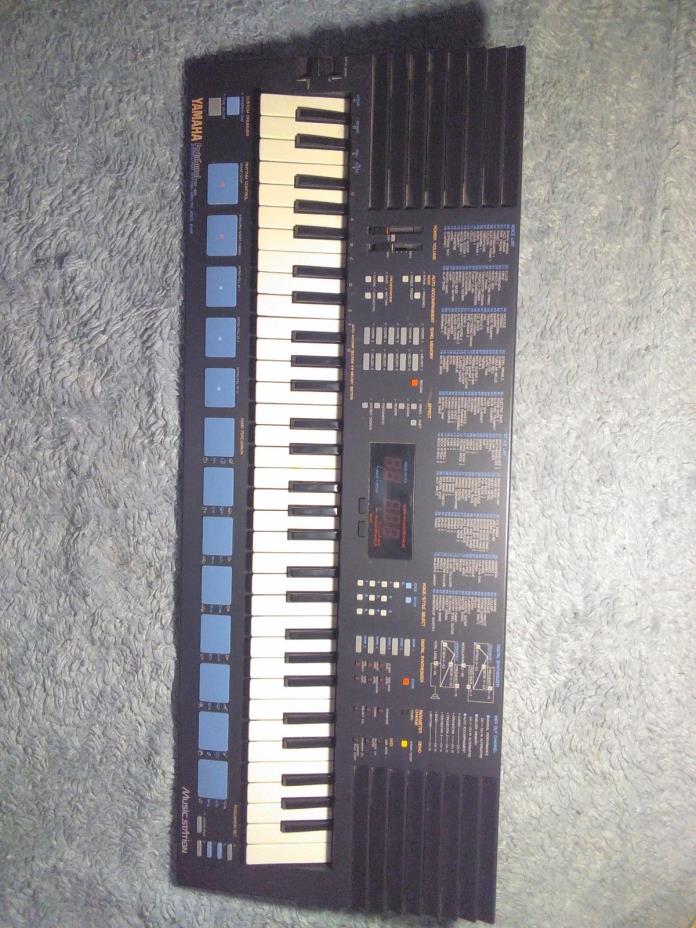 Yamaha PortaSound PSS-680 Synthesizer Drum Machine MIDI Keyboard no cord