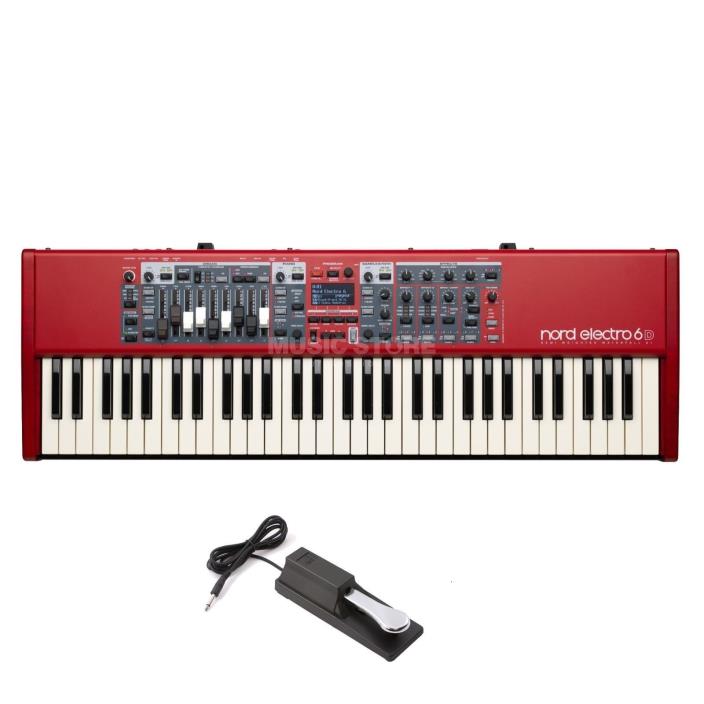 Nord Electro 6D  61-note Stage Piano  FREE SUSTAIN PEDAL