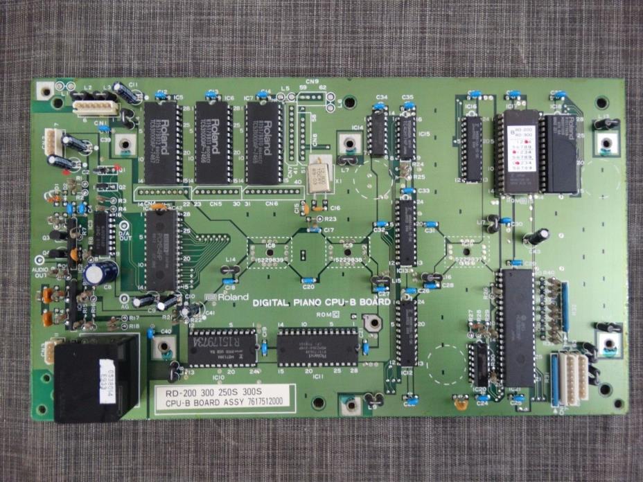 Roland RD-200 300 250S 300S CPU-B Board Assembly
