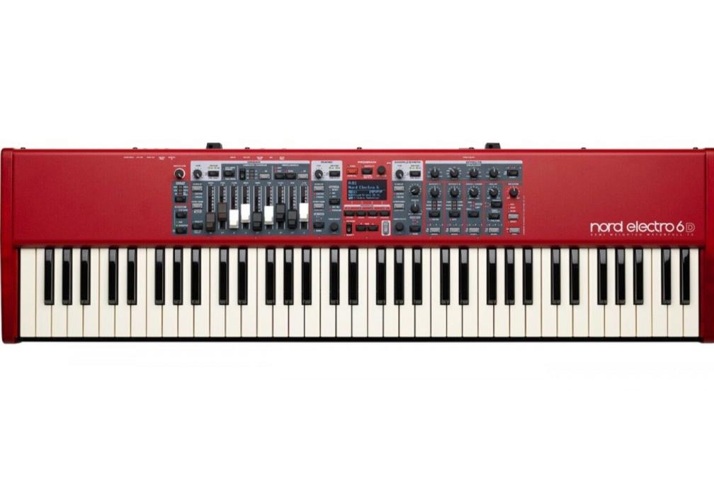 Nord Electro 6D-73 Keyboard w/73-Note Semi-Weighted Waterfall Keybed. 2019! GUSA