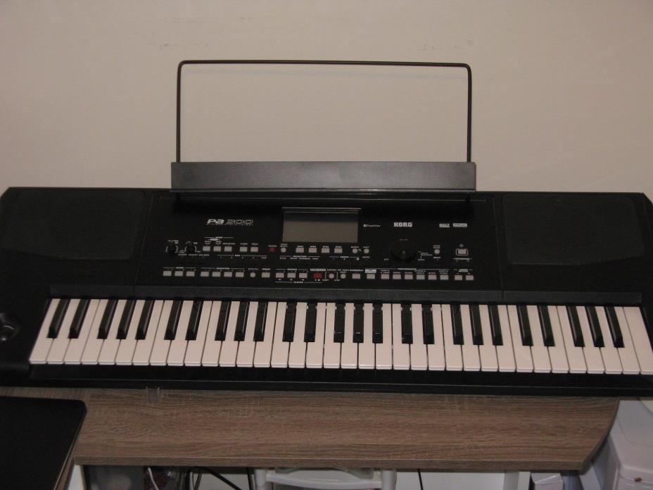 Korg pa300 Excellent Condition Free Shipping Includes Case!