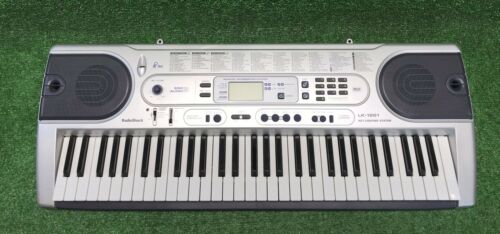 RadioShack LK-1261 Light Up Midi 61 Key Electronic Keyboard Only As Is Read