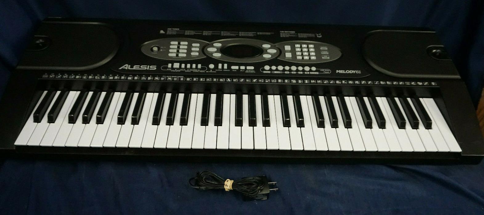 Alesis Melody 61 Portable Keyboard With Built In Speakers