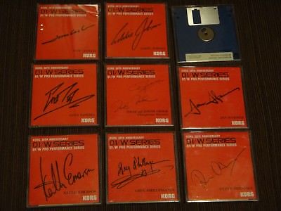 Korg 01/W 30th anniversary floppy disc collection  ---WORLDWIDE SHIPPING---*