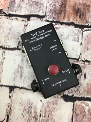Red Eye by Fire Eye Instrument Pre-Amp Used Fully Tested