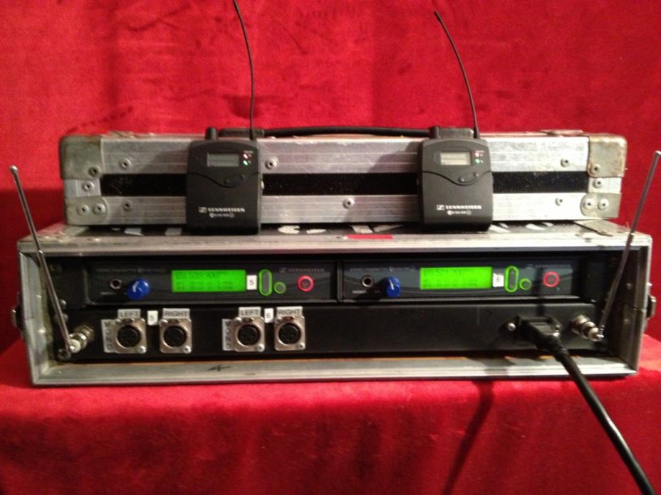 Mini Tour Pack Sennheiser ew300 IEM G2 (A) Frequency Range (518-554MHz) w/case