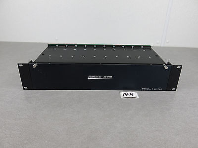 Protech Audio Integra 3 System 8 Cards card frame based modular audio system III