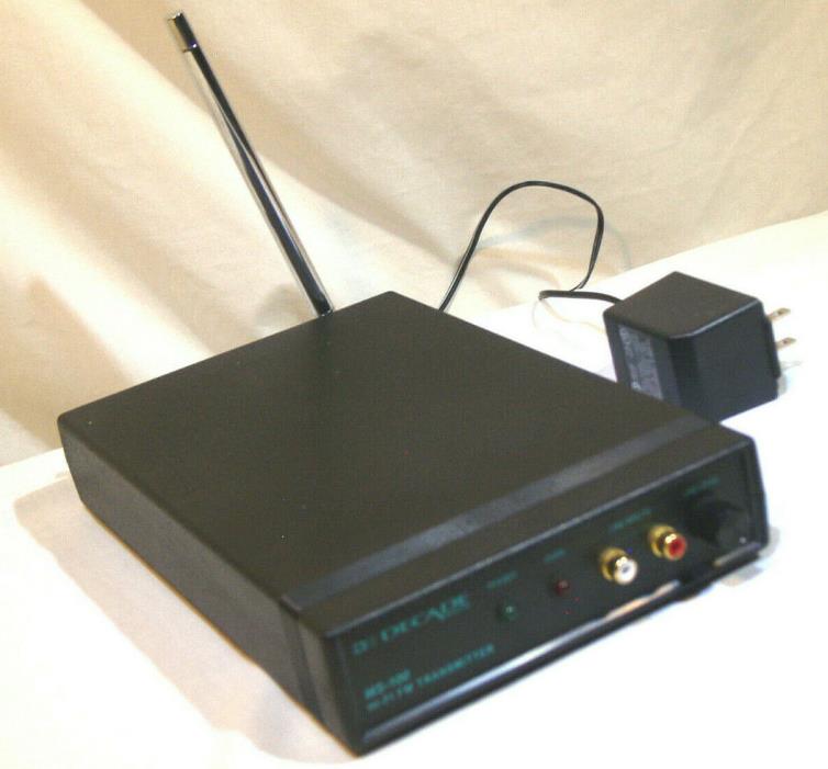 Decade MS-100 FM Mono Professional Grade Low Power Audio Transmitter PLL LPFM