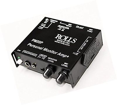 rolls PM55P Personal Monitor Amp Battery Opt