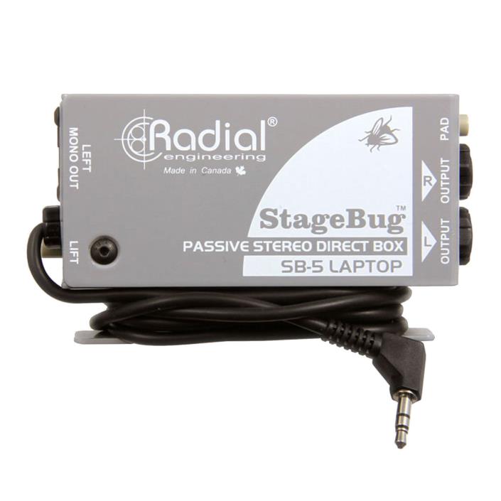 Radial StageBug SB-5 Laptop DI