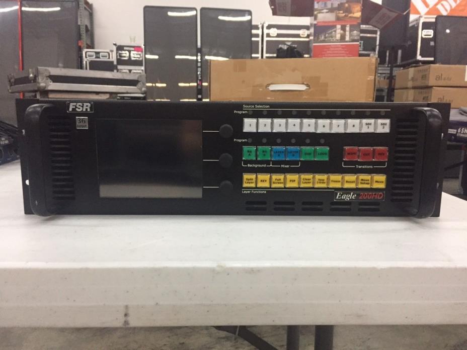 LOOK LOWER PRICE!! FSR Eagle 200HD BARCO Screen Pro II