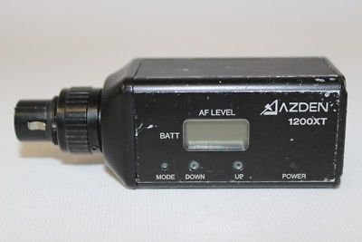 Azden 1200XT Plug-in Wireless UHF Transmitter
