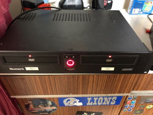 Numark DVD01 Dual DVD Player & DVD Mixer For Parts Or Repair