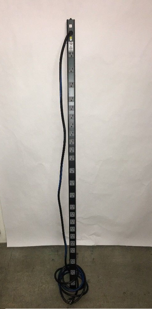 Middle Atlantic, PD-2420SC-NS, Slim Power Strip, 24 Outlet. 20A.