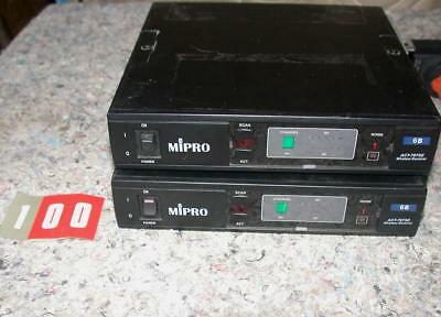 Lot of 2 MIPRO ACT-707SE 6B Wireless Audio Receiver