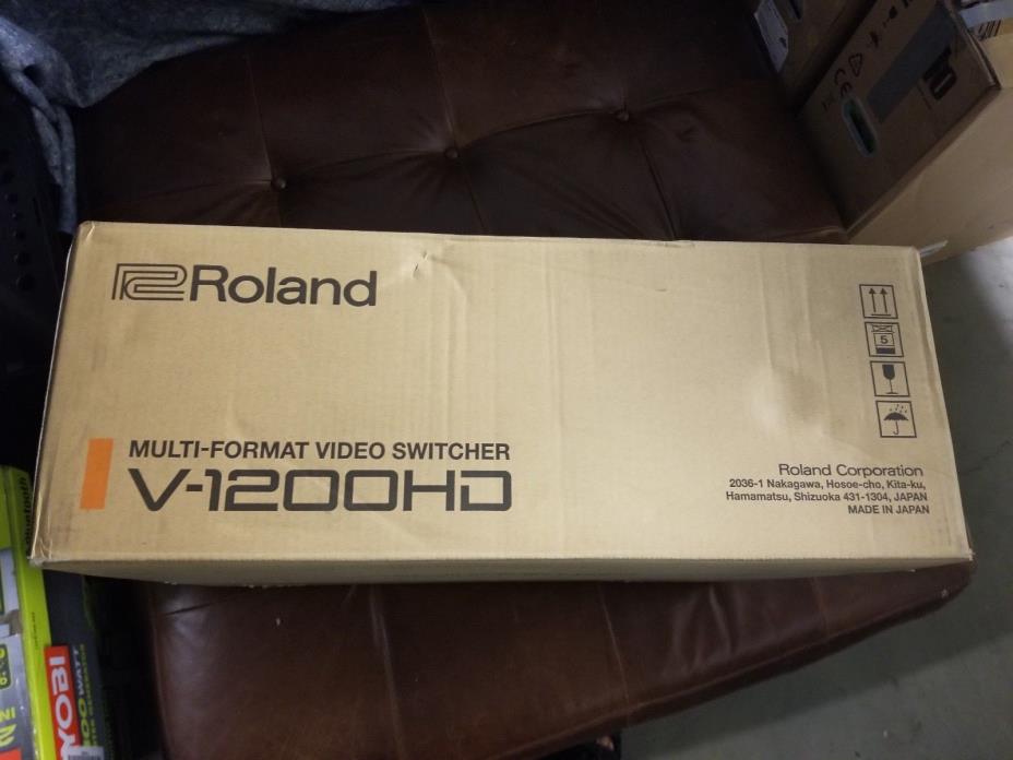BRAND NEW SEALED Roland V-1200HD Multi-Format Video Switcher