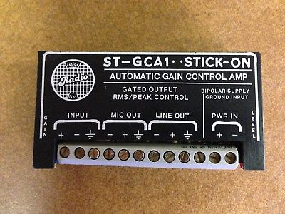 RDL ST-GCA1 Automatic Gain Control Amp STICK-ON Radio Design Labs