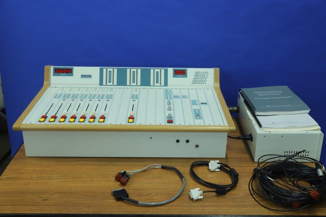 Wheatstone / Audio Arts RD-12 Broadcast Digital Mixer / Console PS-RD Supply