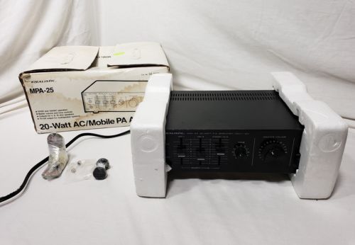 Realistic - MPA - 25-32 - 2033A - 20 Watt - P.A. Amplifier - 120V/12V