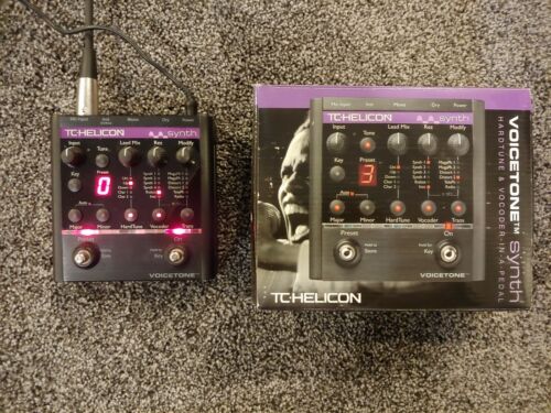 TC Helicon Voicetone SYNTH t.c. electronics voice tone vocal electronic vocoder
