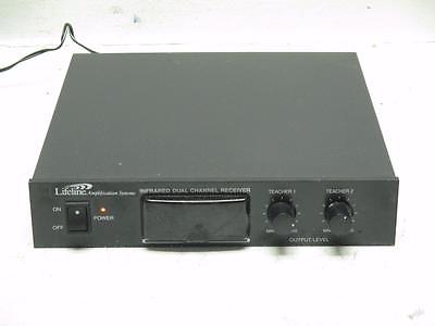 Lifeline Amplification Systems Infrared Dual Channel Receiver Azden IRR-23