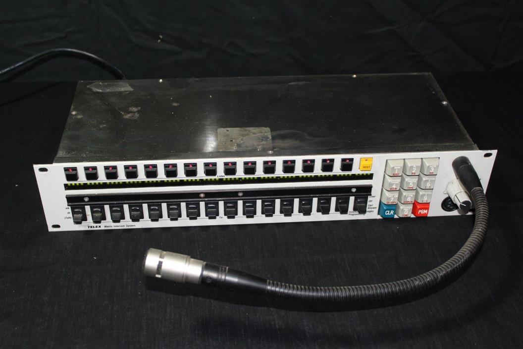 Telex IKP-950 Matrix Intercom System Control Panel #58706