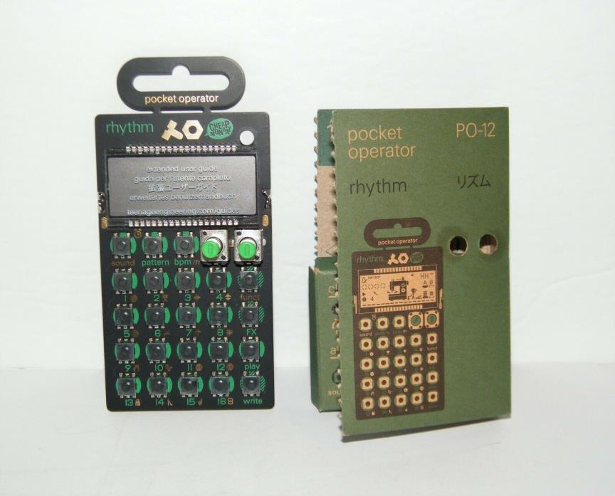 Teenage Engineering Pocket Operator - Rhythm (PO-12) - Works Great