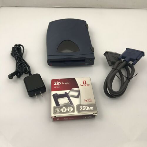 ZIP 250 SCSI Iomega Drive External Mac PC 4 Music Sampler AKAI MPC Roland 4.C4