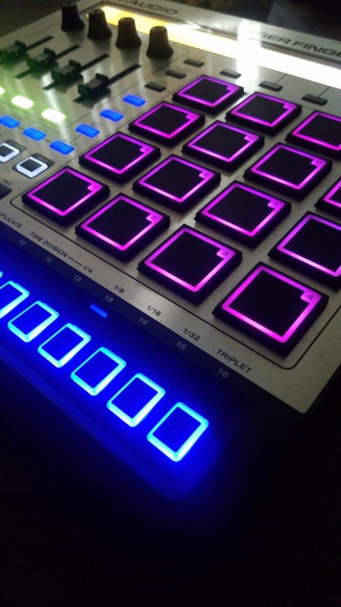 M-Audio Trigger Finger Pro USB Controller Used midi controller sampler