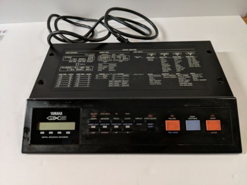 ‡ NICE and RARE! ‡ Yamaha QX5 8-Track MIDI Digital Sequencer Recorder Sampler