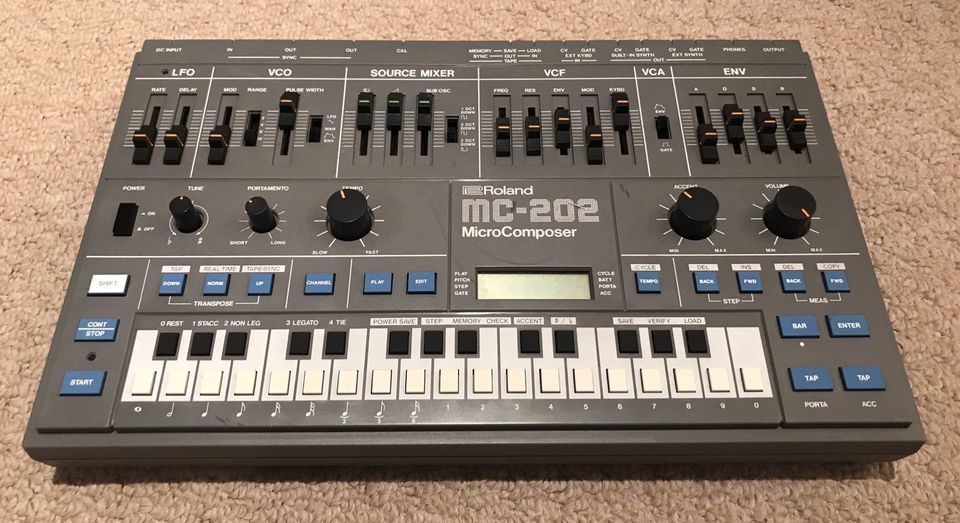 Roland MC-202 Micro Composer Analog Mono Synthesizer