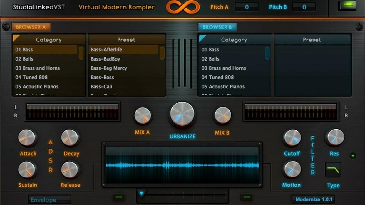 StudiolinkedVST Modernize v1.0.0 + EXPANSIONS (AAX, AU, VST)[WiN-OSX] TRAP SYNTH