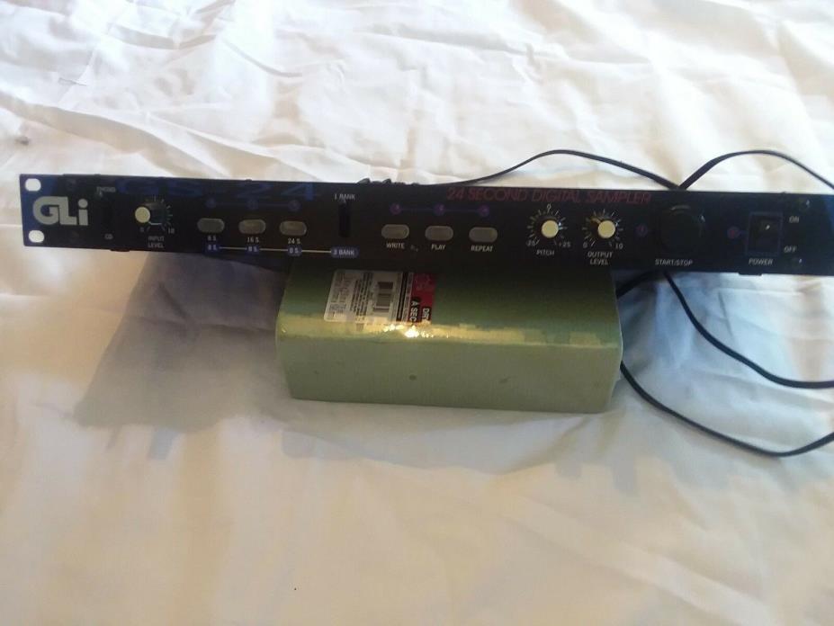 GLI GS- 24 Second Digital Sampler - Brand New Never USED