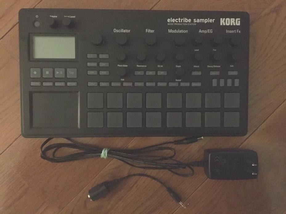 Korg Electribe 2 S 2S Sampler w/ Power Supply FREE SHIPPING