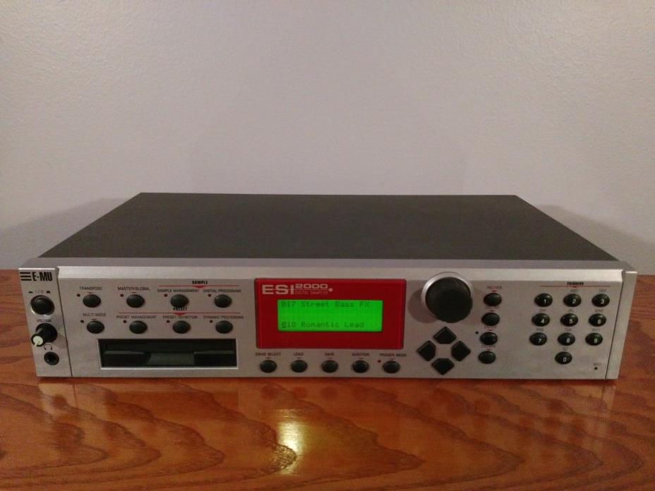 EMU ESI 2000 SAMPLER / VERY GOOD CONDITION !