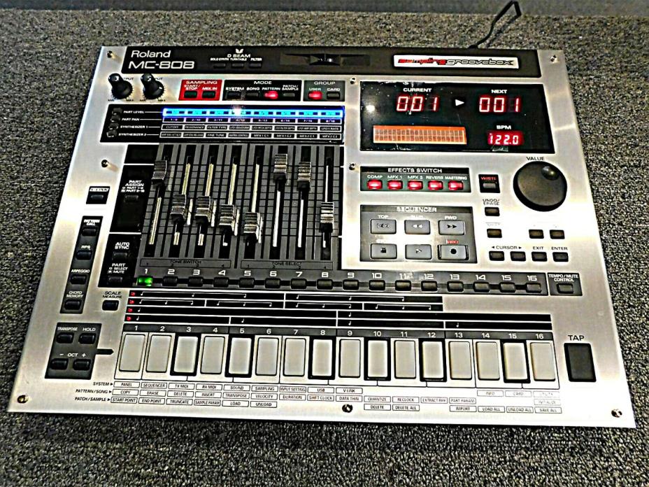 Roland MC-808 Groovebox Drum Machine and Sampler