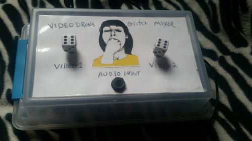 Videodrone circuit bent video glitch mixer