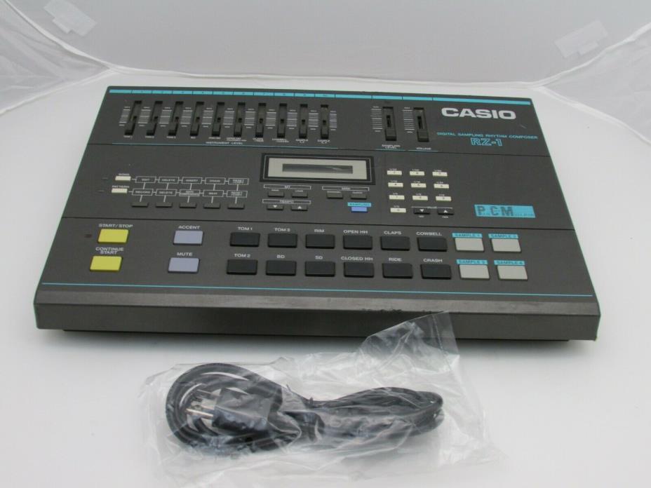 Casio RZ-1 Digital Sampling Rhythm Composer Drum Machine