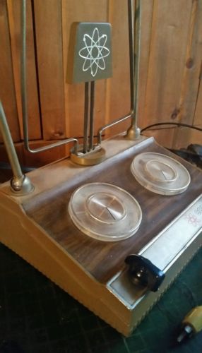 Atomic age circuit bent vhs  video glitch mixer built in retro antenna